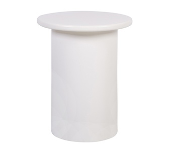 Ceren Off-White Side Table