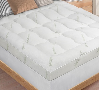 Chachi 11cm Double Bamboo Fibre Mattress Protector