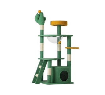 Charlaine 130cm Green Cat Tree