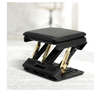 Chip Black Footrest Stools