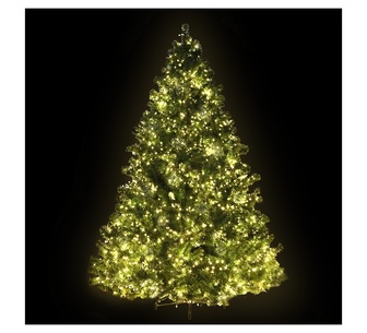 Holly Jolly 2.4M Christmas Tree 3190 LED 8 Light Mode Green