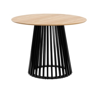 Vannie Dining Table Black/Oak