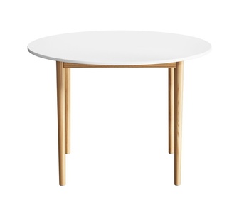 Ciana White Round Dining Table