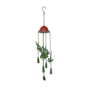 Cletis Multi Iron Birds Chime with Bells Wall Hanging