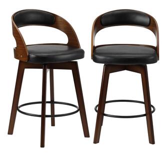 Set of 2 Clemson Barstools