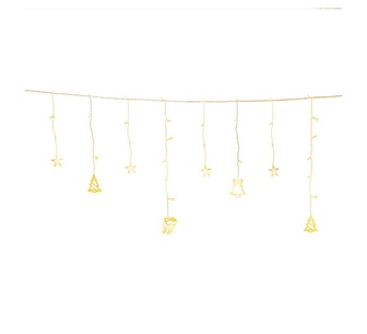 Holly Jolly 3M LED Christmas Icicle String Lights Warm White