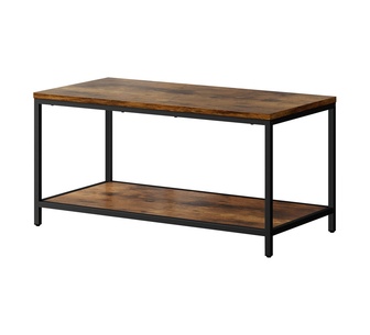 Cliffside 91cm 2 Tier Oak Coffee Table