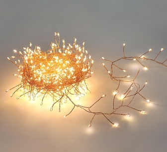Lasus 640 MicroLED Cluster Light Copple Cable Warm White