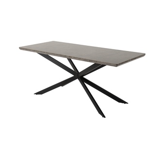 Clyden 6 Seater Grey Rectangle Dining Table