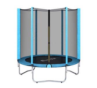 Conley 6FT Blue Black Kids Trampoline