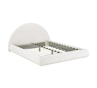 Cordelia Boucle Double Arched Bed Frame