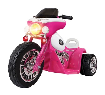 Creed Pink Kids Ride On Motorcycle