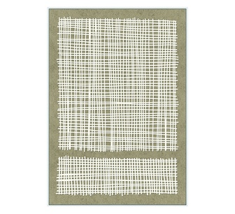 Criss-Cross Chaos 3D 73x103cm Canvas Wall Art