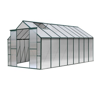 Cultivar 510x213cm Polycarbonate Greenhouse Garden Shed