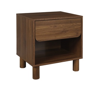 Cyndy Walnut Bedside Table