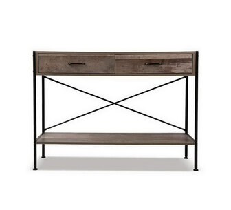 Daine 2 Drawers Oak Console Table