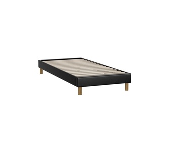 Darwin Single Bed Base Black