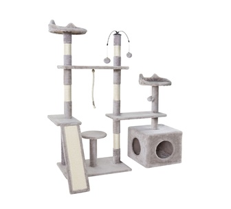Darren 135cm Grey Cat Tree