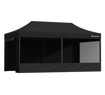 Dayang 6mx3m Black Outdoor Pop Up Gazebo