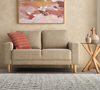 DEVON SOFA 2 STR SAND