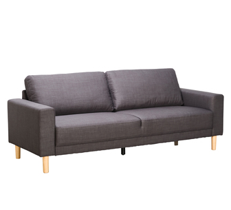 DEVON SOFA 3 STR DARK GREY