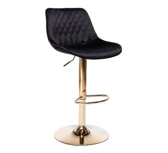 Jaydee Black Bar Stool