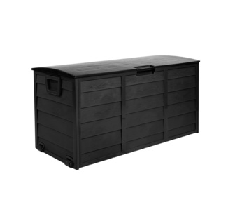 Delsey 290L Black Outdoor Storage Lockable Organiser