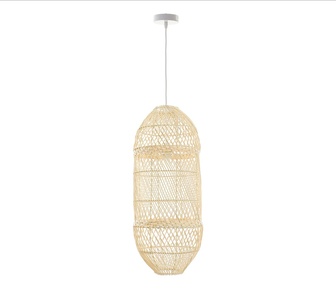 Dianah Rattan Pendant Light Large