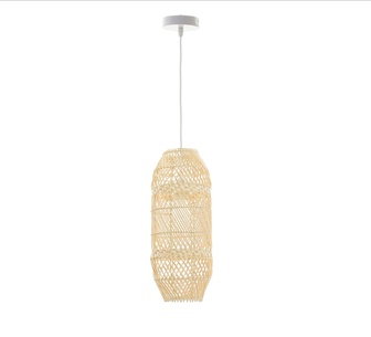 Dianah Rattan Pendant Light Small