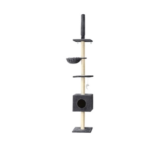 Dilla 260cm Dark Grey Cat Tree