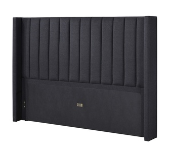 Divina Queen Dark Grey Bedhead