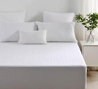 DM Cotton Quilted Waterproof Mattress Protector King