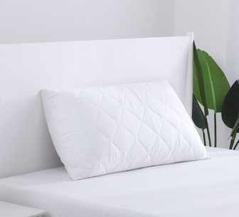 DM Cotton Cover Quilted Pillow Protector King