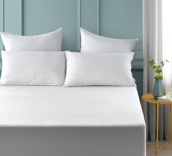 DM Bamboo Terry Waterproof Mattress Protector King Single