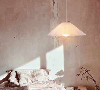 Dover Pendant Light Small/White