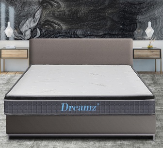 Dozeoff Single Euro Top Bonnell Spring Mattress