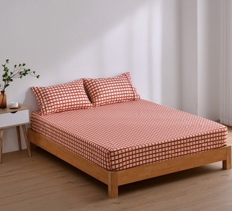 Dreamaker Double Sienna Micro Flannel Fitted Sheet Set