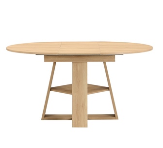 Durian Extendable Dining Table Oak