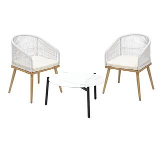 Drustan 3 Piece Outdoor Lounge Set