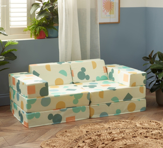 Mickey Mouse Play Sofa Multi Print