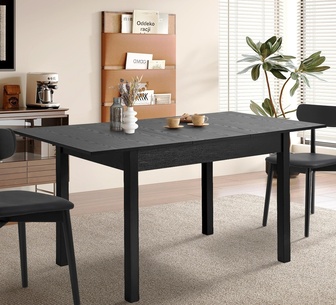 Dynara Extendable Dining Table Black