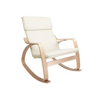 Eithne Beige Rocking Armchair