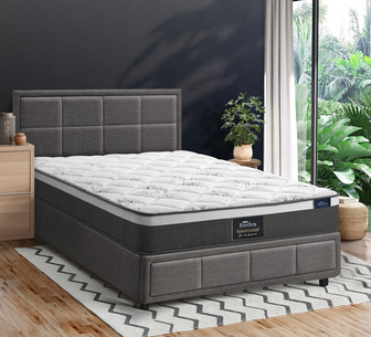 Elaine King Single Gas Lift Bed Frame & Mattress Bundle