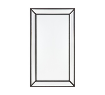 Elbe 92x61cm Black Wall Mirror