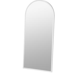 Yezi 180cm Metal Arched Full Length Mirror White Frame