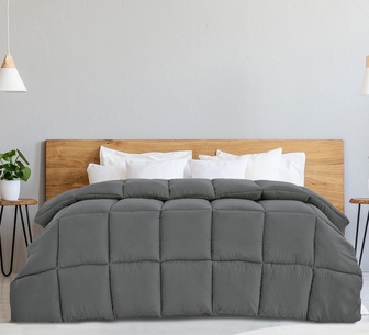 Elina Quilt King Charcoal