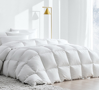 Vellin King 500GSM White Duck Down Feather Quilt