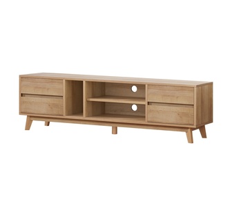 Elmara 180cm Oak TV Unit