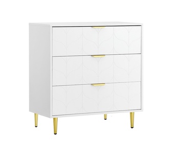 Elrond 3 Chest of Drawers Lowboy White