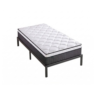 Elva Black Bed Base & Arla KingSingle Mattress Package